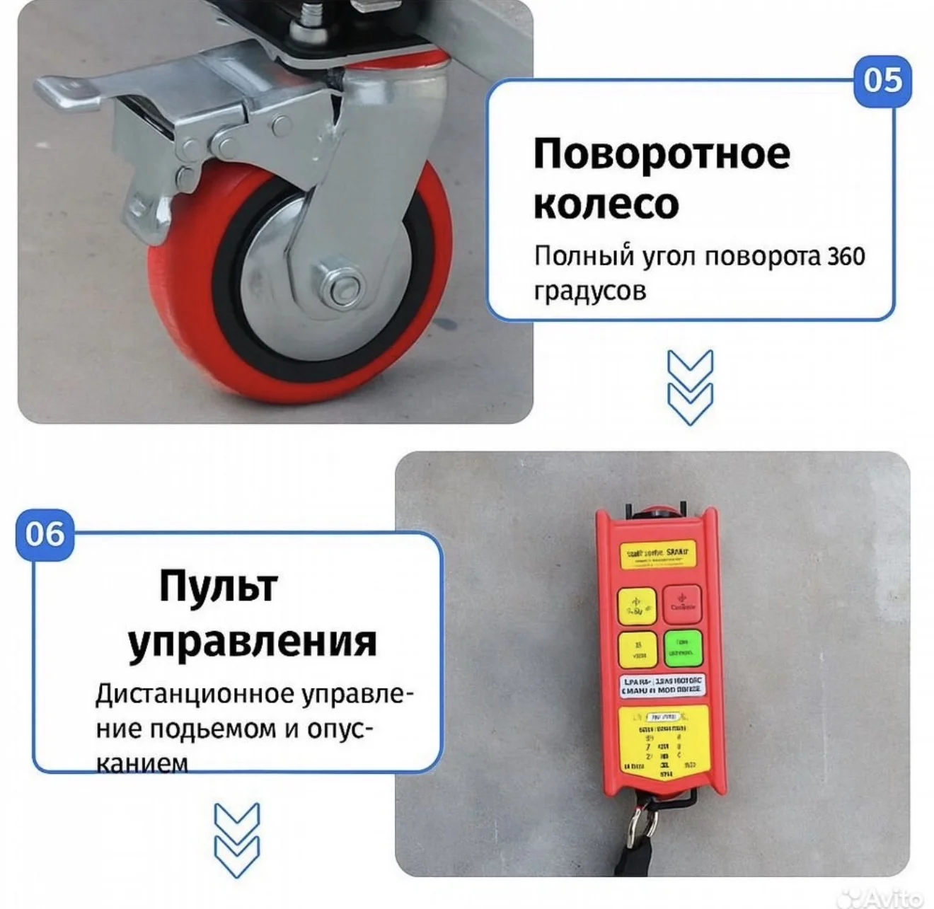 Электрические подъемники для стройки 10м в наличий - миниатюра 3