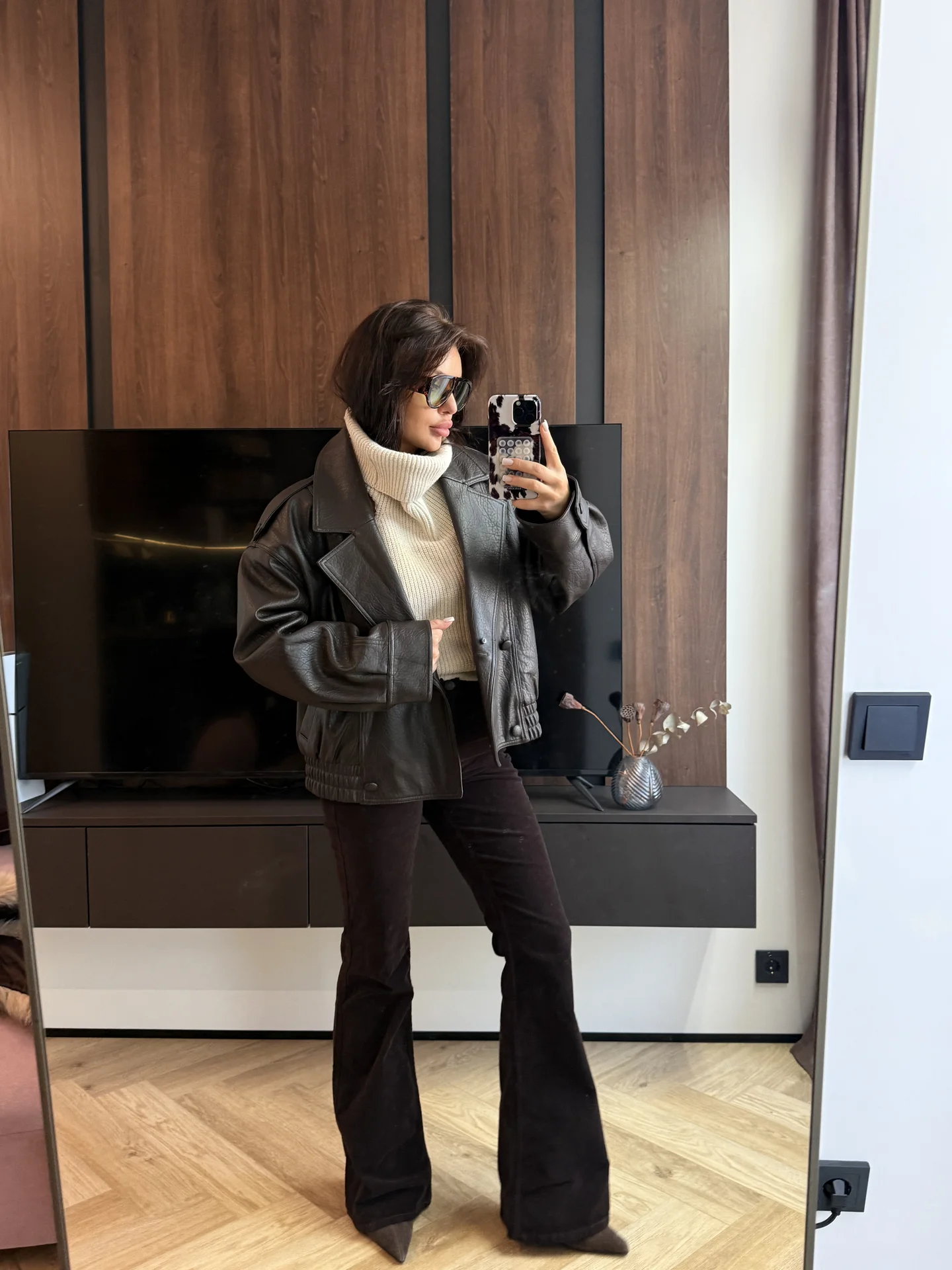 Куртка бомбер Zara с мехом - изображение 1