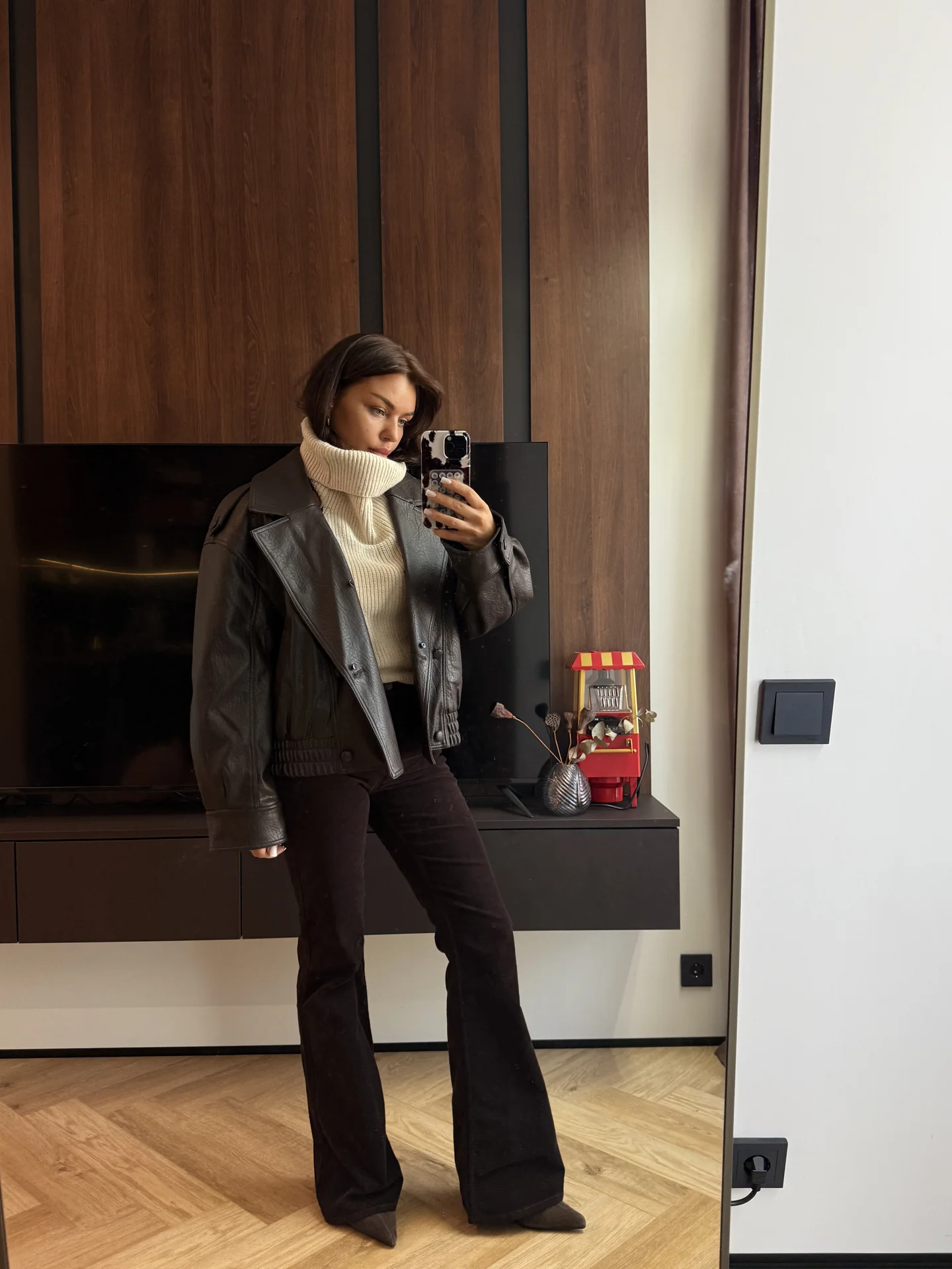 Куртка бомбер Zara с мехом - миниатюра 4