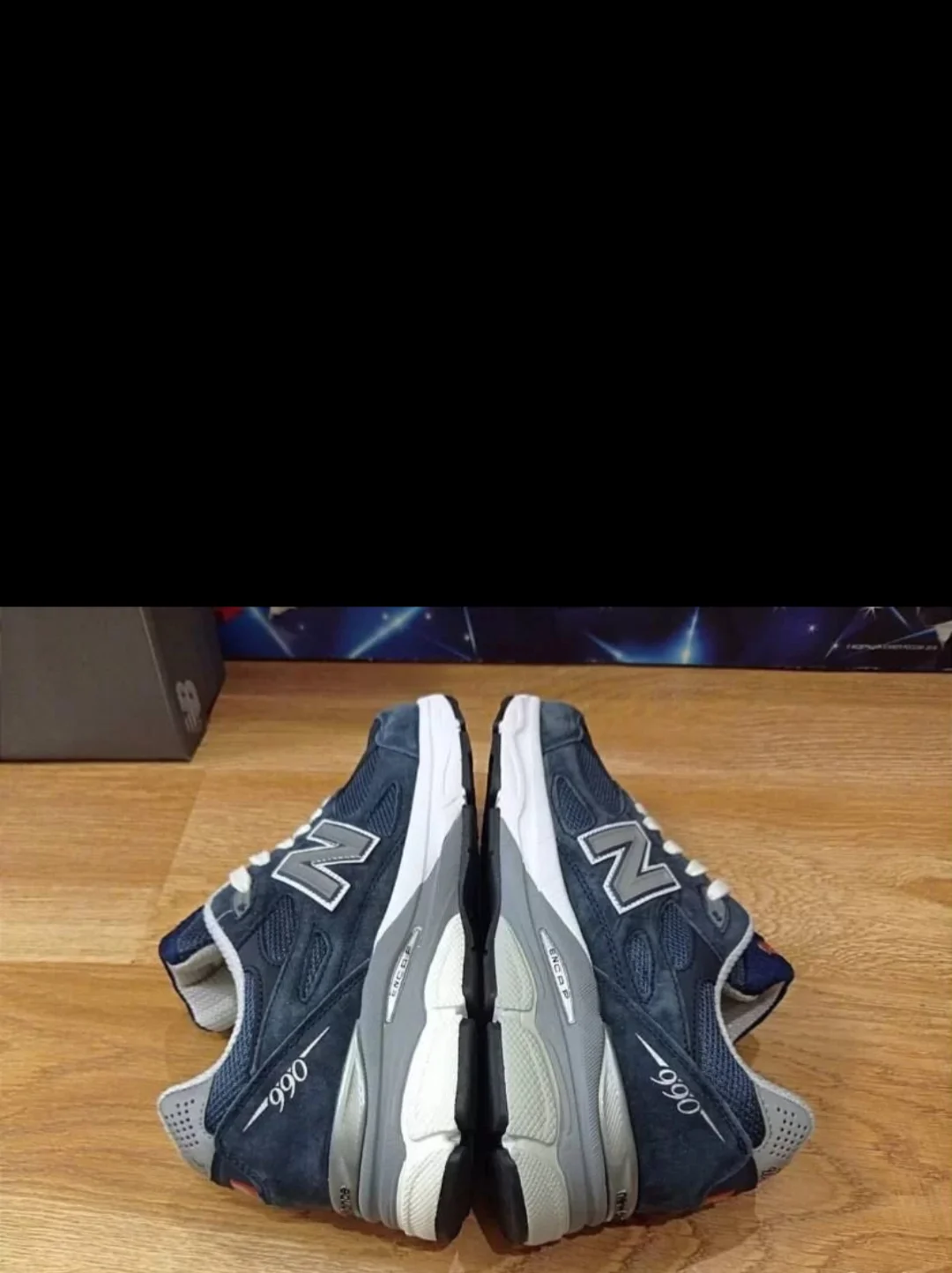 Кроссовки мужские new balance 990 - миниатюра 3