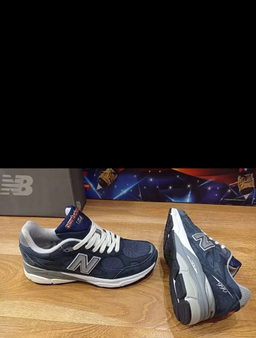 Кроссовки мужские new balance 990 - миниатюра 6