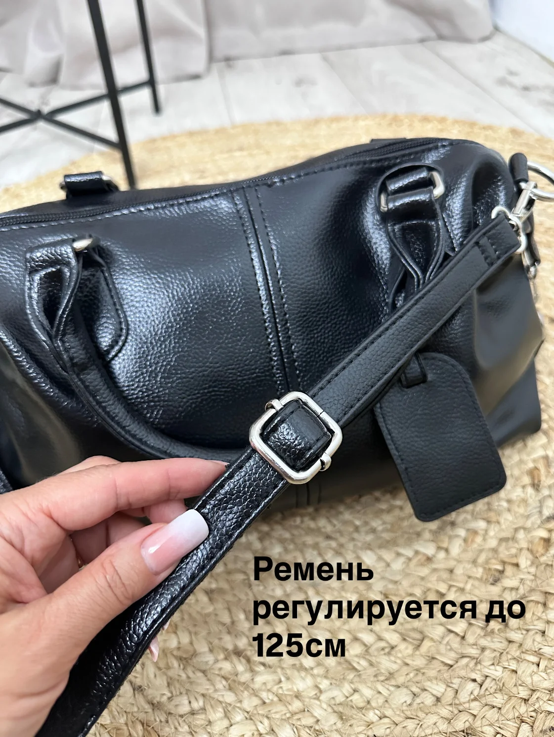 Сумка женская кожаная средняя - миниатюра 2
