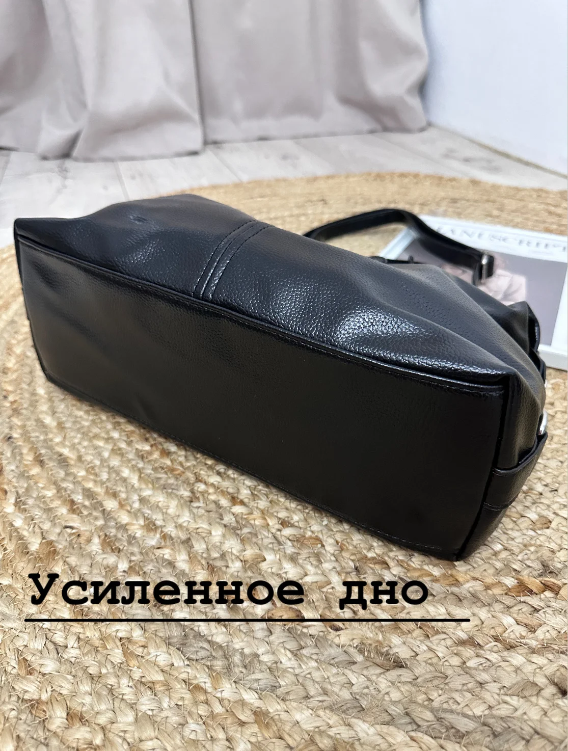 Сумка женская кожаная средняя - миниатюра 3