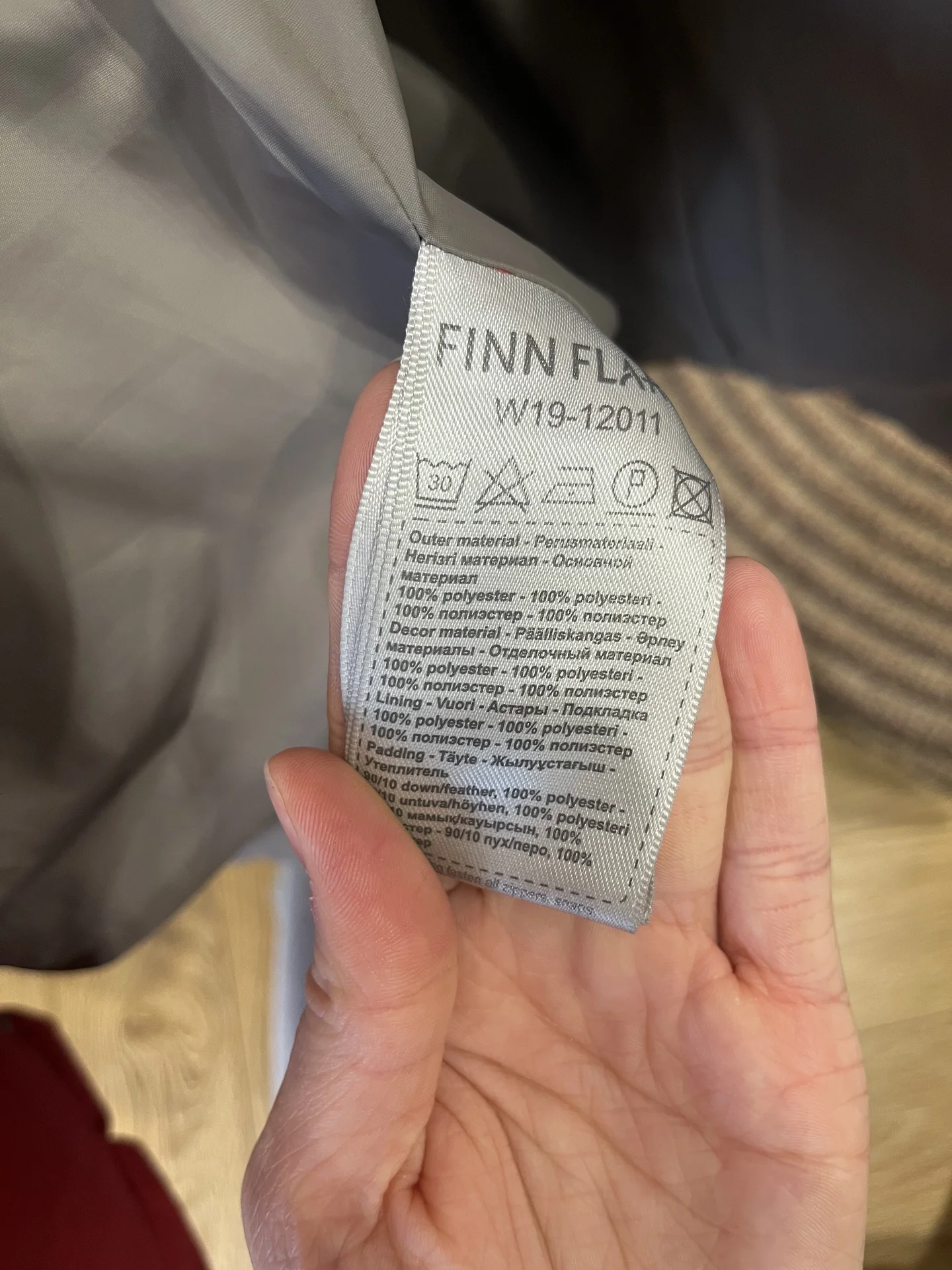 Куртка удлиненная Finn Flare ярко-красная - миниатюра 4