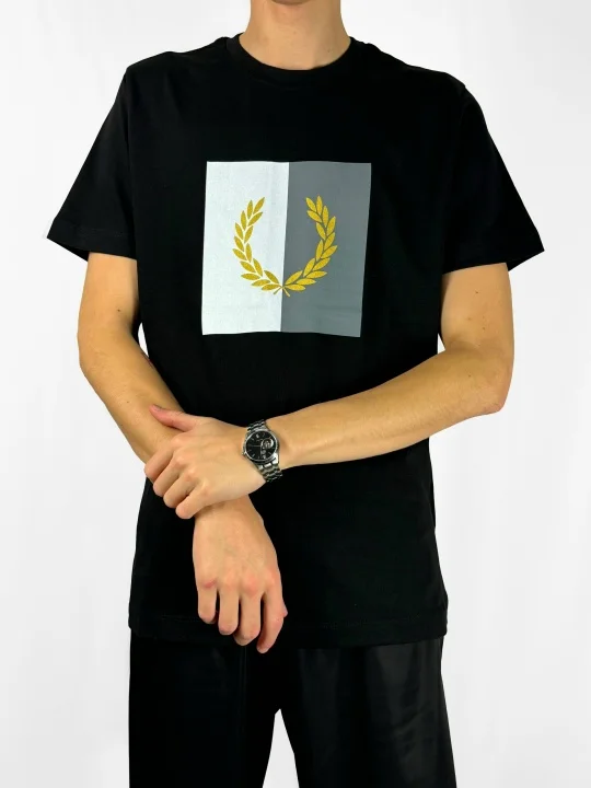 Футболка Fred Perry с принтом Качество Турция - миниатюра 3