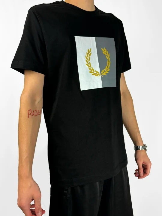 Футболка Fred Perry с принтом Качество Турция - миниатюра 4