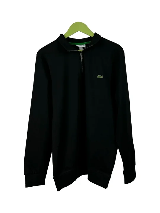 Джемпер Полузамок Lacoste Черный Турция - миниатюра 2