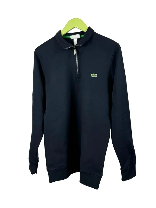 Джемпер Полузамок Lacoste Синий Турция - миниатюра 5