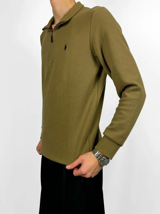Джемпер Полузамок Polo Ralph Lauren Бежевый Турция - миниатюра 4