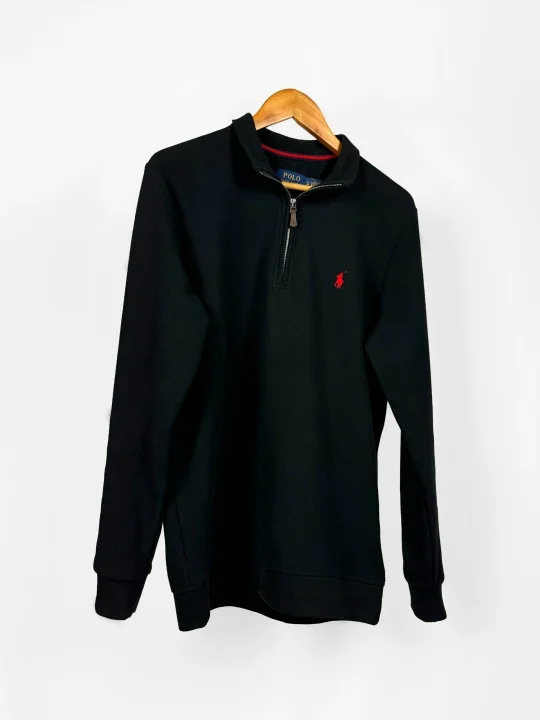 Джемпер Полузамок Polo Ralph Lauren Черный Турция - миниатюра 5