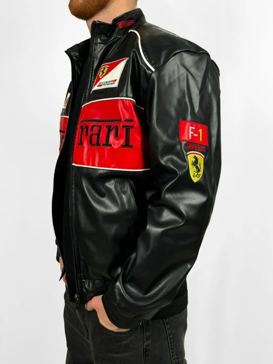 Куртка Унисекс в Гоночном Стиле Ferrari x Puma - миниатюра 4