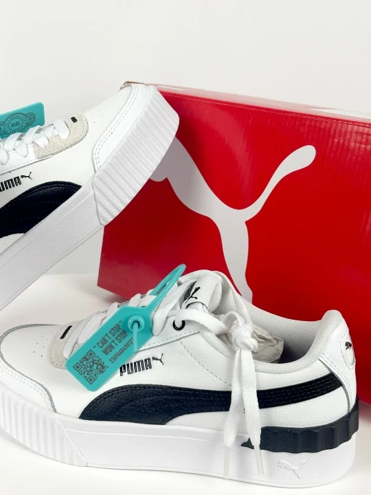 Puma Carina Lift Женские Кеды Оригинал - миниатюра 3