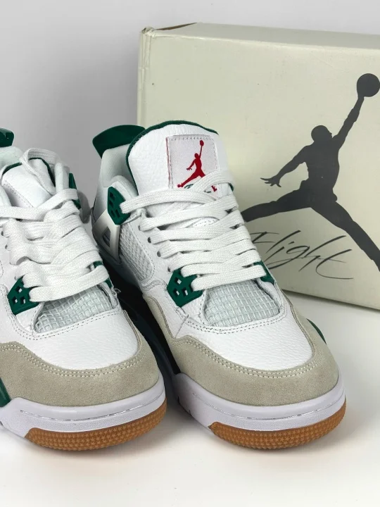 Nike Air Jordan 4 Pine Green - миниатюра 4