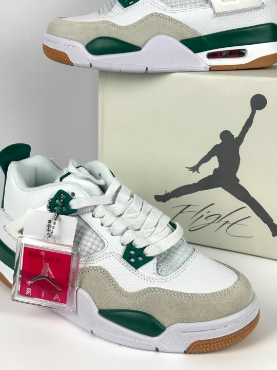 Nike Air Jordan 4 Pine Green - миниатюра 5