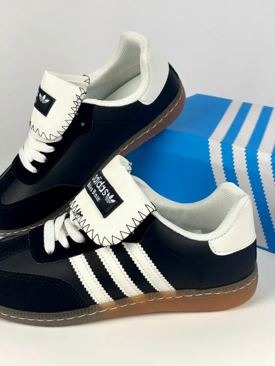 Adidas Wales Bonner Samba Pony Tonal Core Black - миниатюра 3