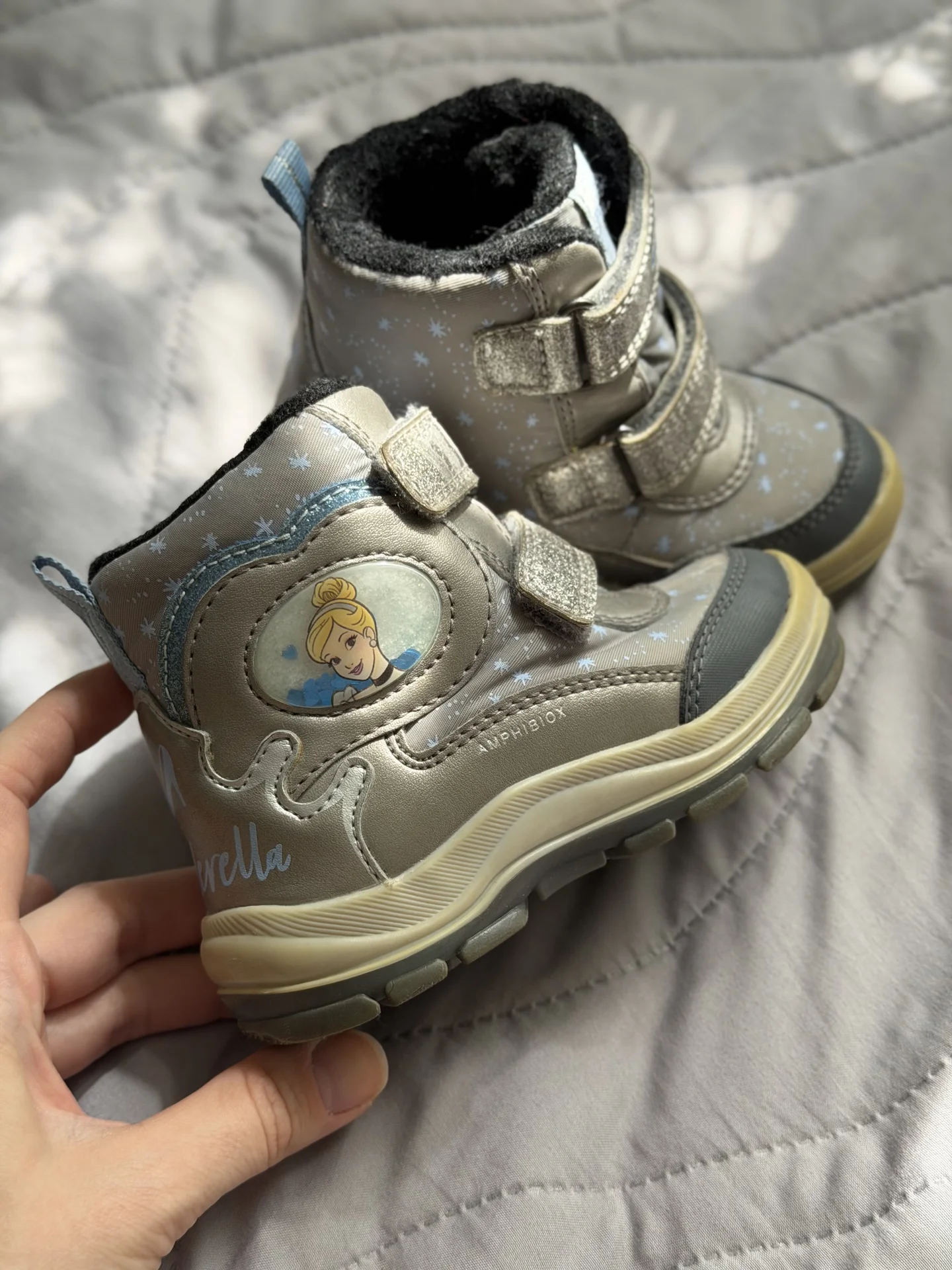 Зимние ботинки Geox Disney Princess 22 - изображение 1