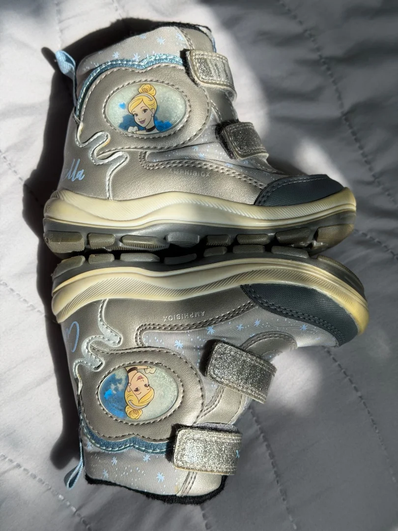 Зимние ботинки Geox Disney Princess 22 - миниатюра 3