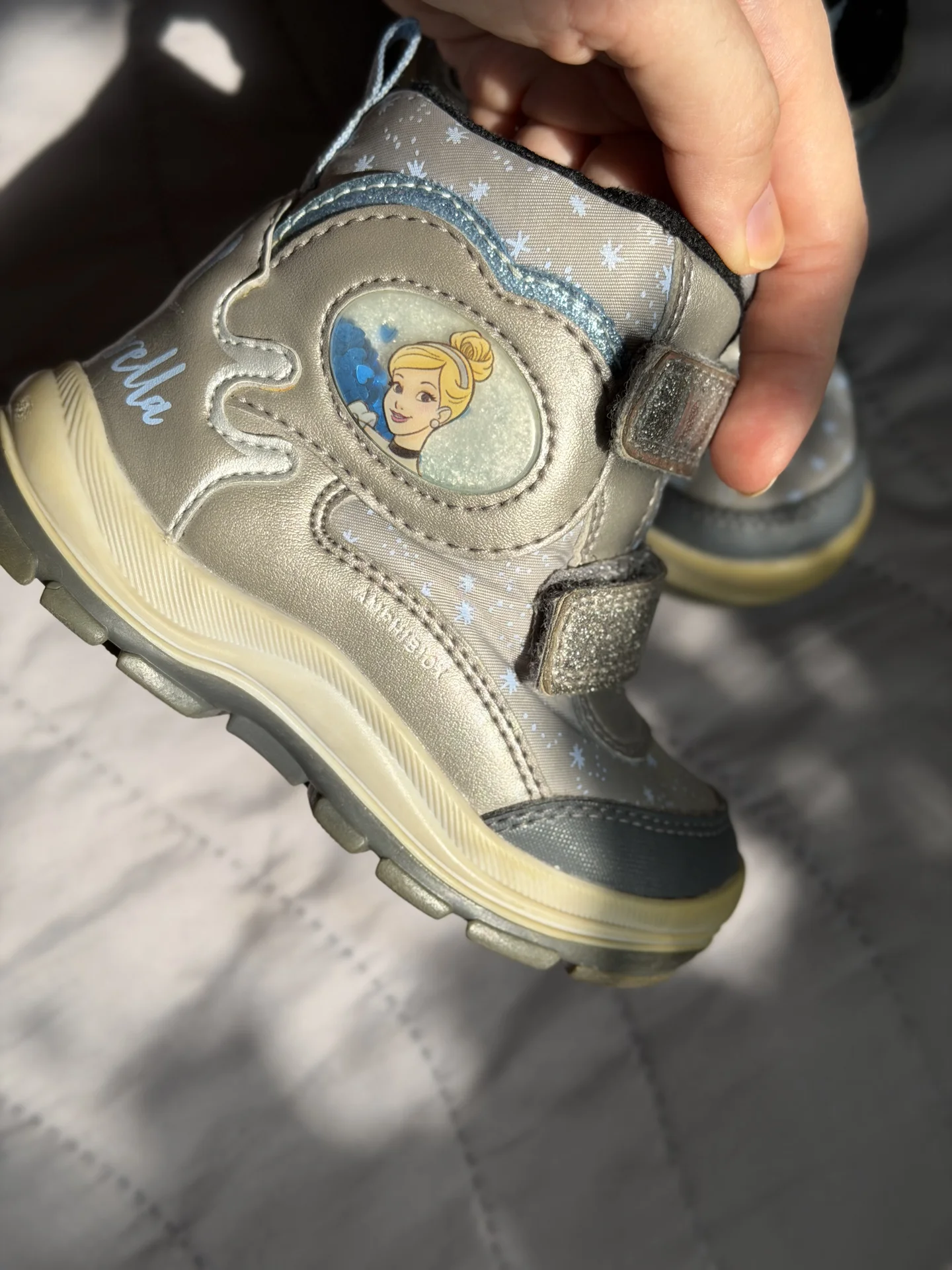 Зимние ботинки Geox Disney Princess 22 - миниатюра 7