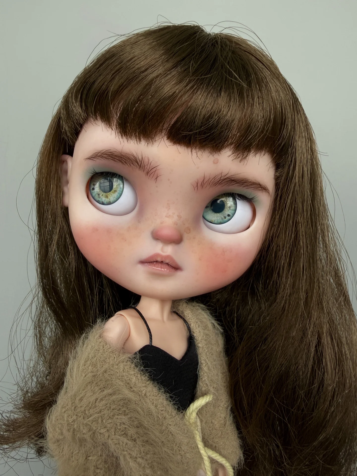 Кастом куклы blythe (icy doll) - изображение 1
