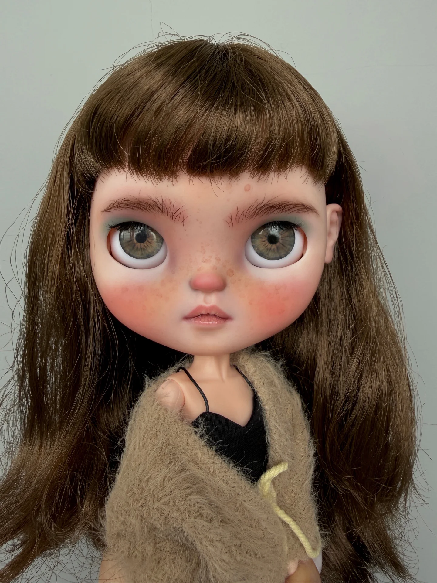 Кастом куклы blythe (icy doll) - миниатюра 2