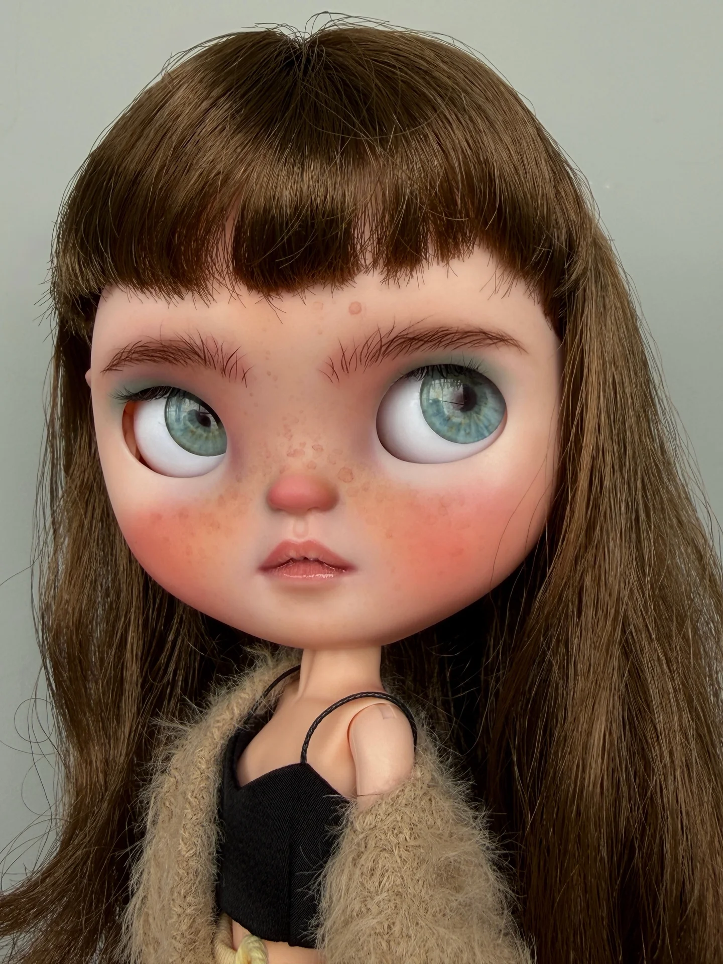 Кастом куклы blythe (icy doll) - миниатюра 3