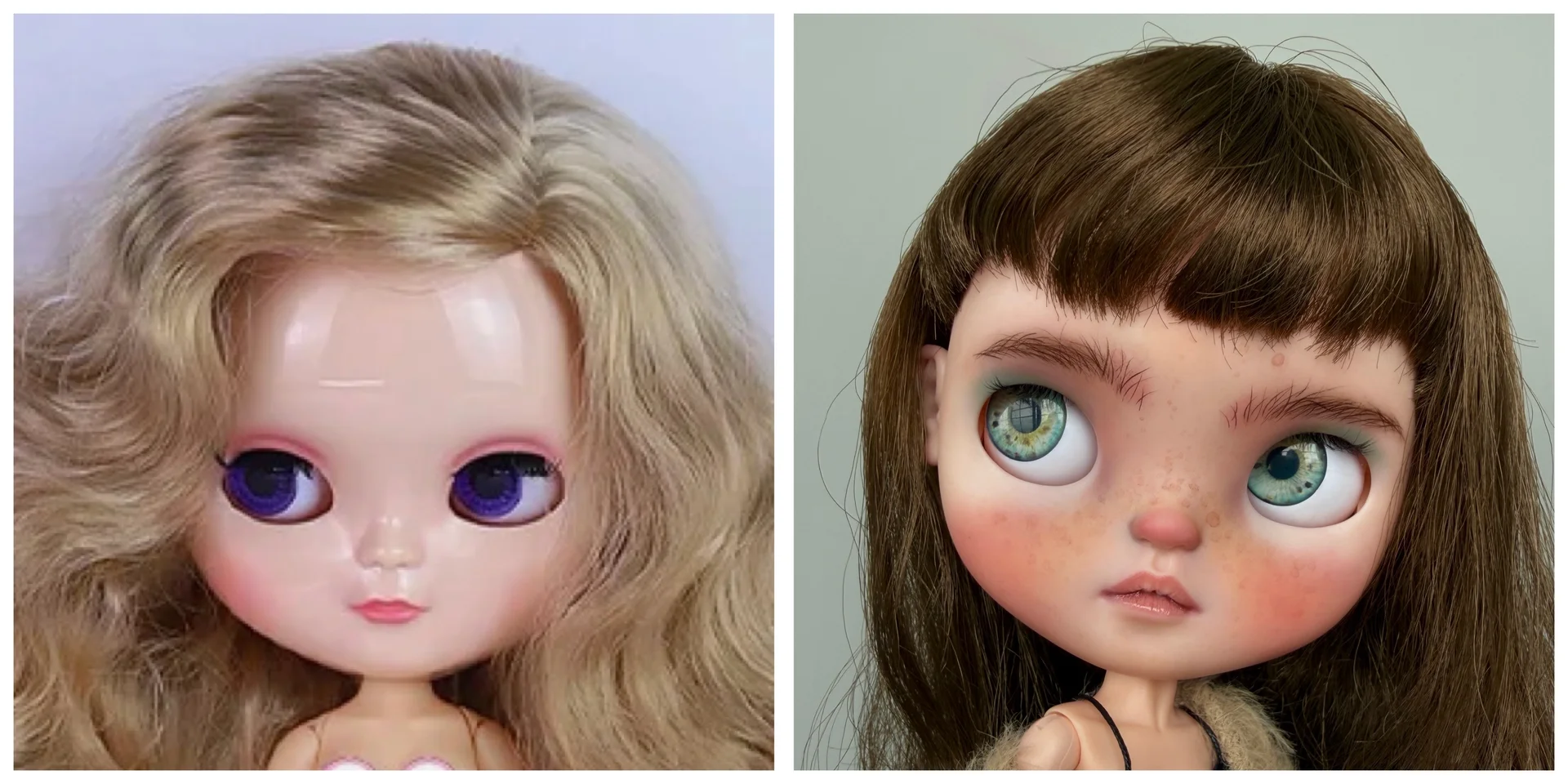 Кастом куклы blythe (icy doll) - миниатюра 4