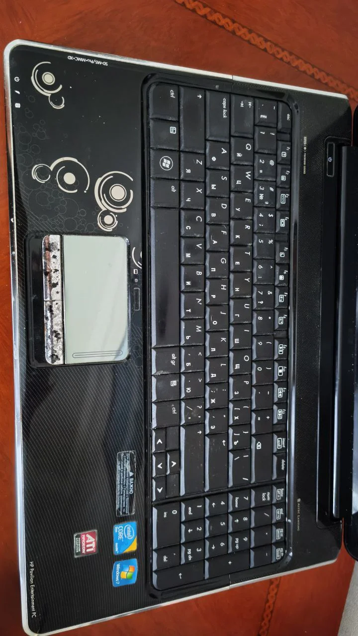 Ноутбук бу нерабочий HP на запчасти - миниатюра 5