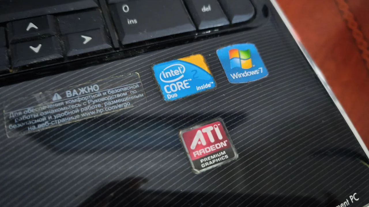 Ноутбук бу нерабочий HP на запчасти - миниатюра 6