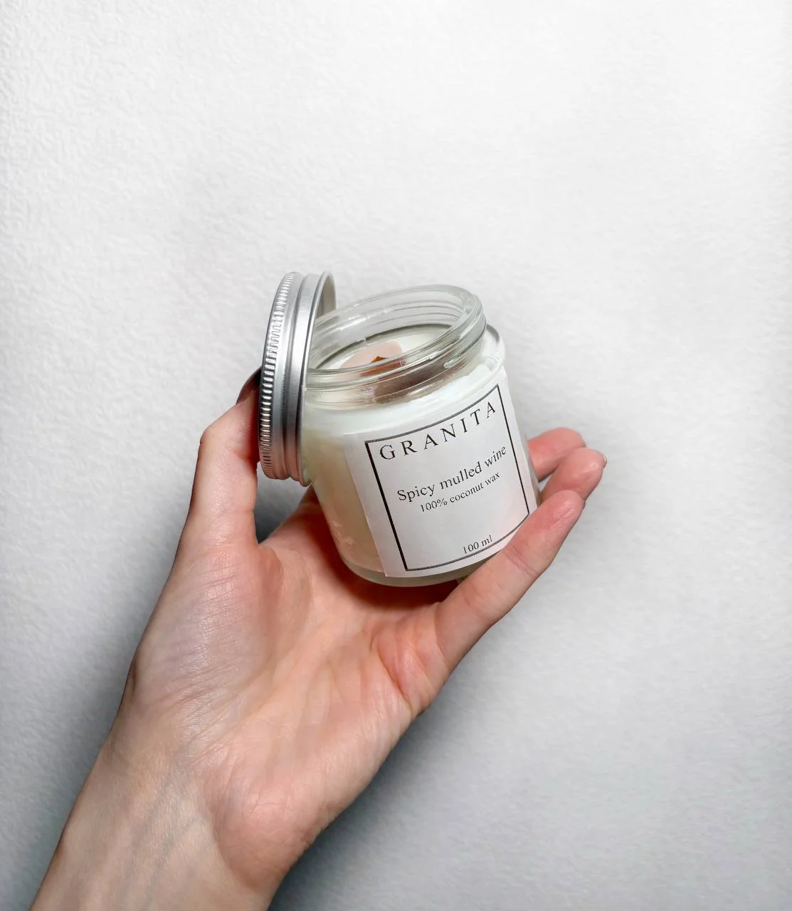 Свеча в стакане (100 ml) - миниатюра 2