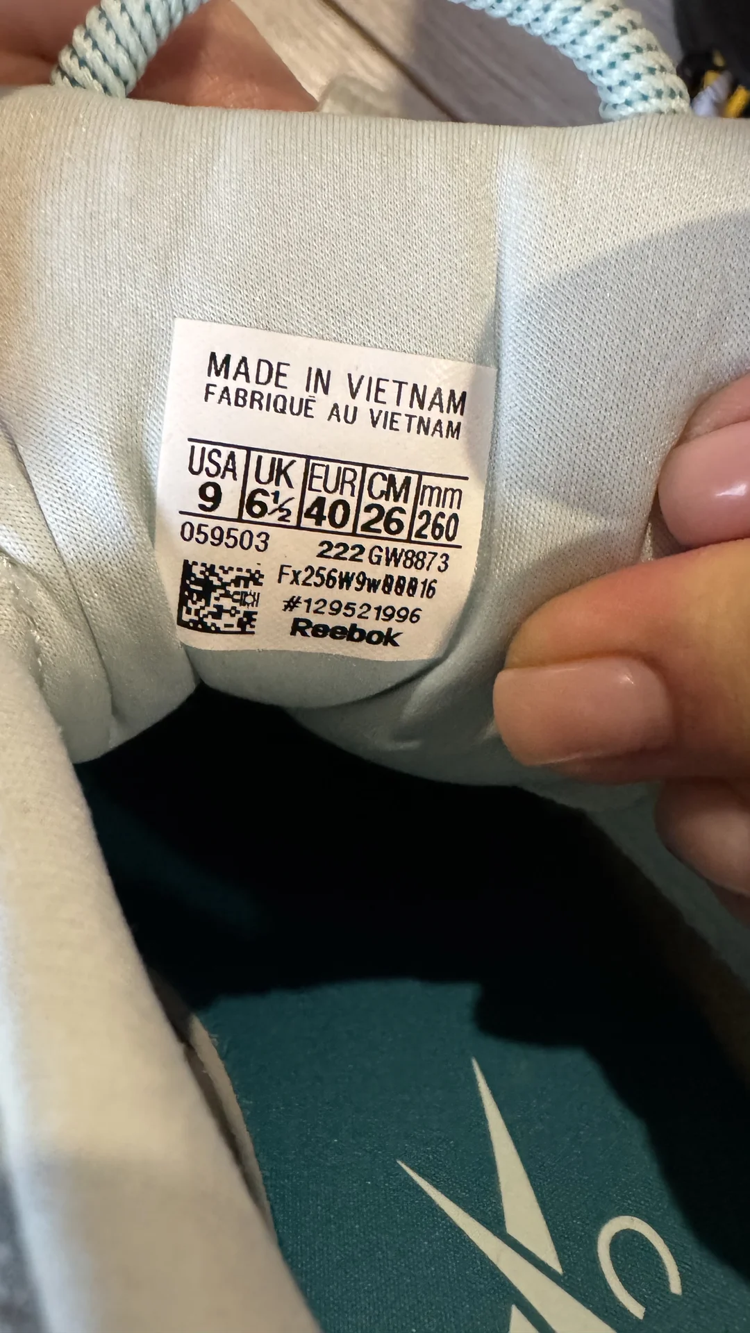Кроссовки Reebok оригинал - миниатюра 2