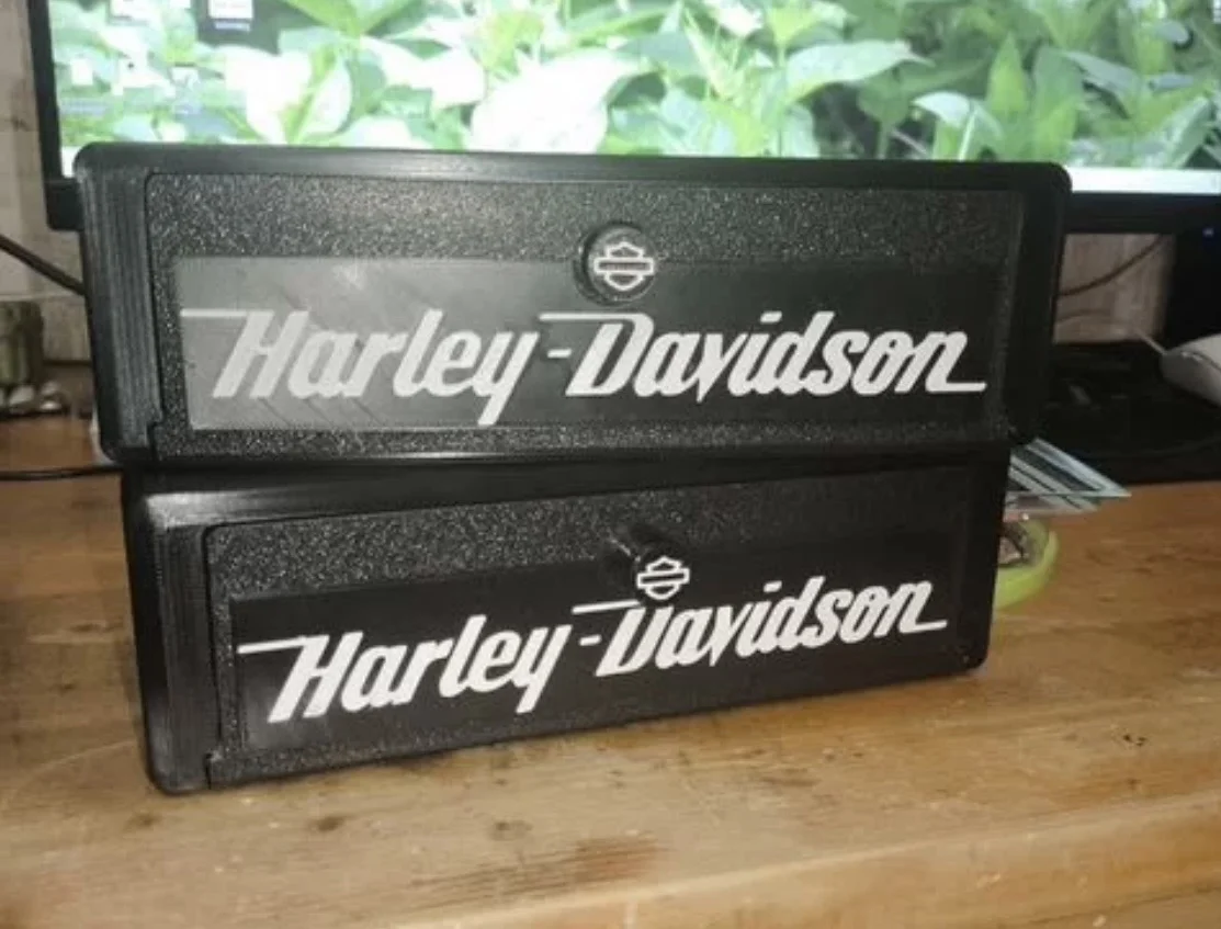 Рамка 1 din магнитолы на Harley Davidson - изображение 1
