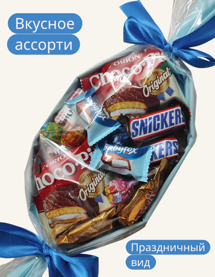 Готовый сладкий подарок в виде конфеты - миниатюра 2