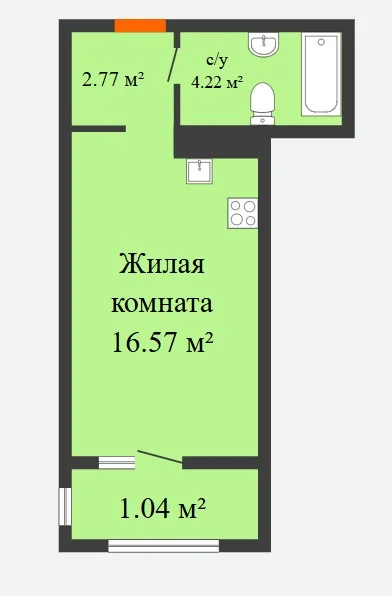 ЖК Центральный, бизнес-класс, Анапа - миниатюра 11