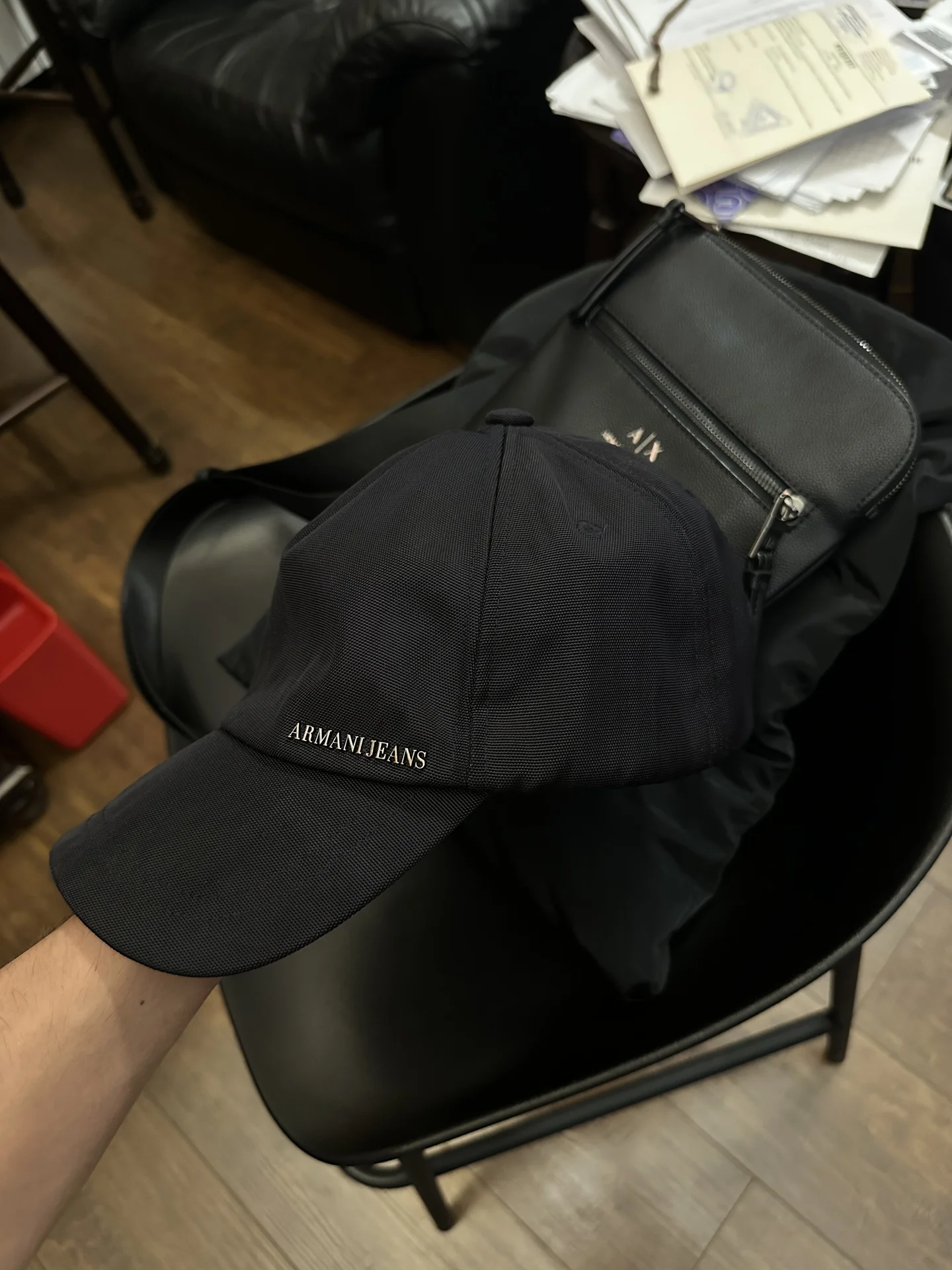 кепка armani jeans original - миниатюра 2