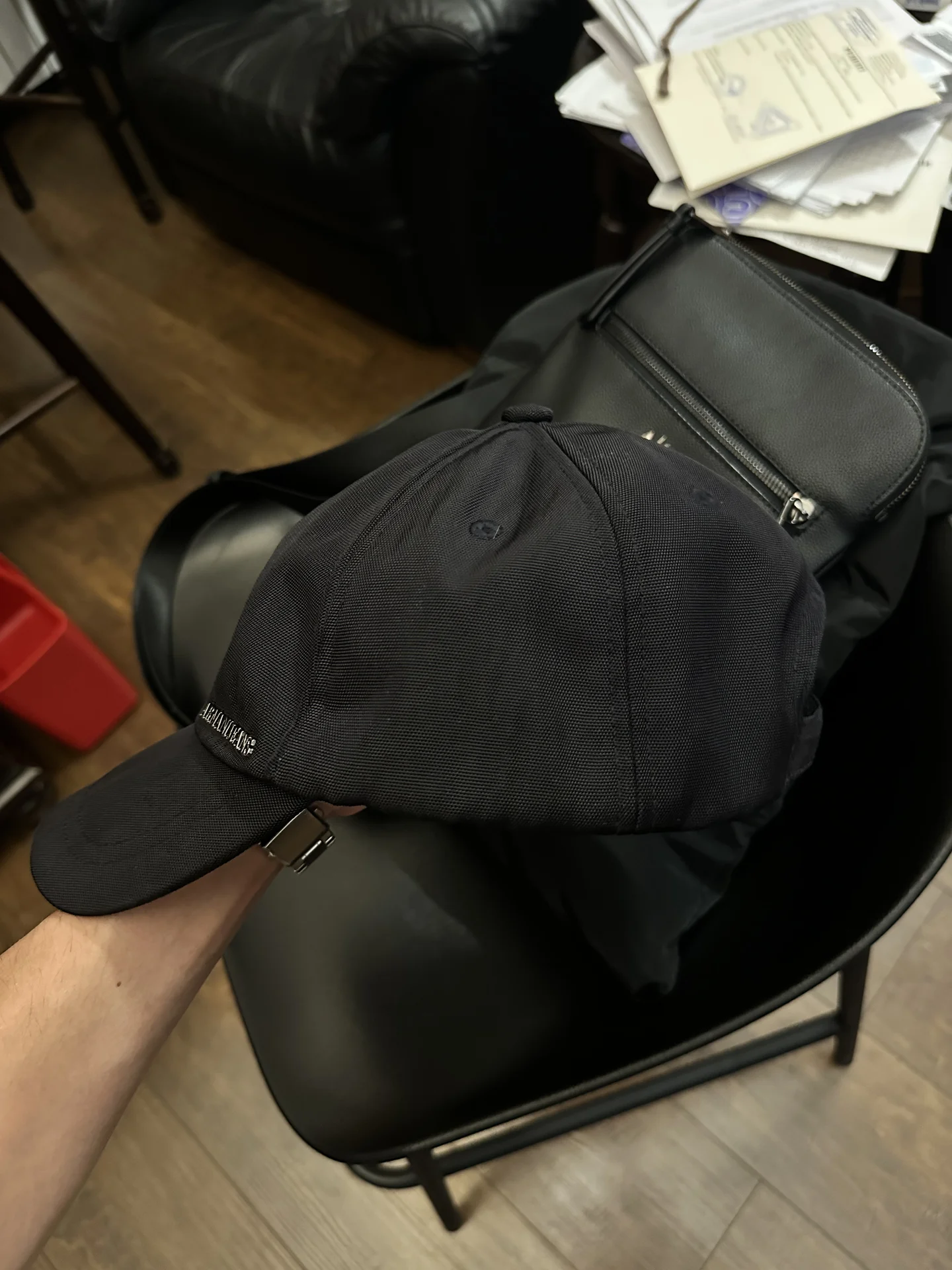 кепка armani jeans original - миниатюра 3