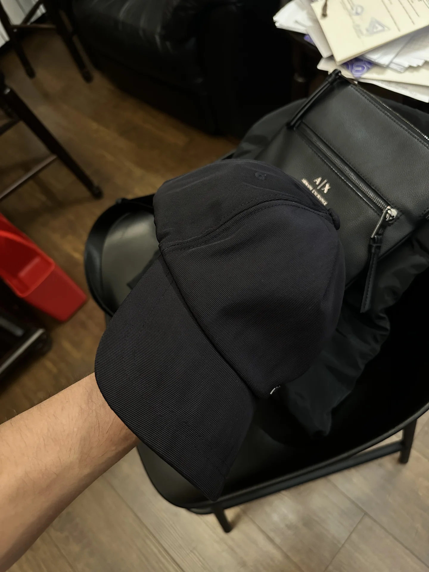 кепка armani jeans original - миниатюра 5