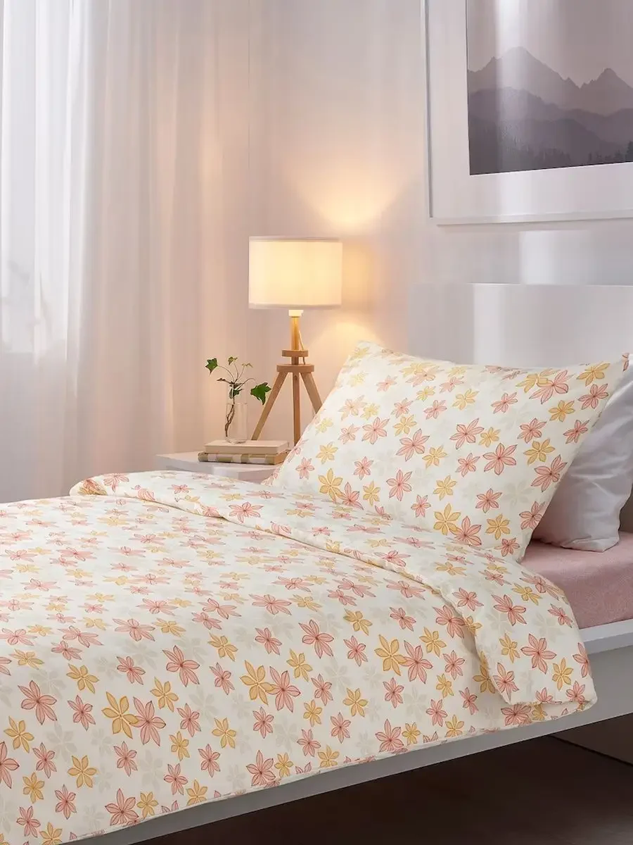 Постельное белье IKEA Skarmmal цветы новое - изображение 1