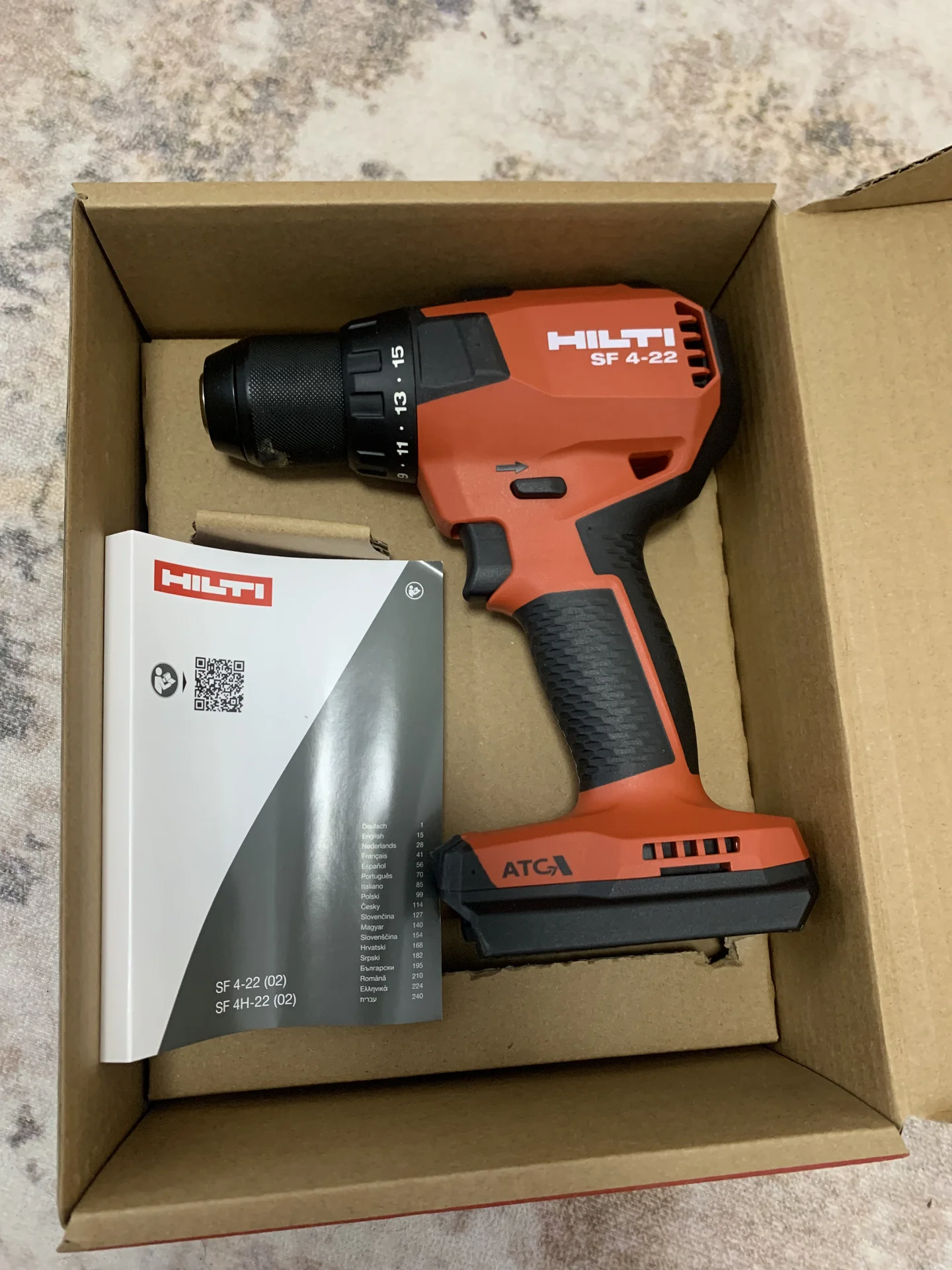Шуруповерт Hilti SF 4-22 Nuron - изображение 1
