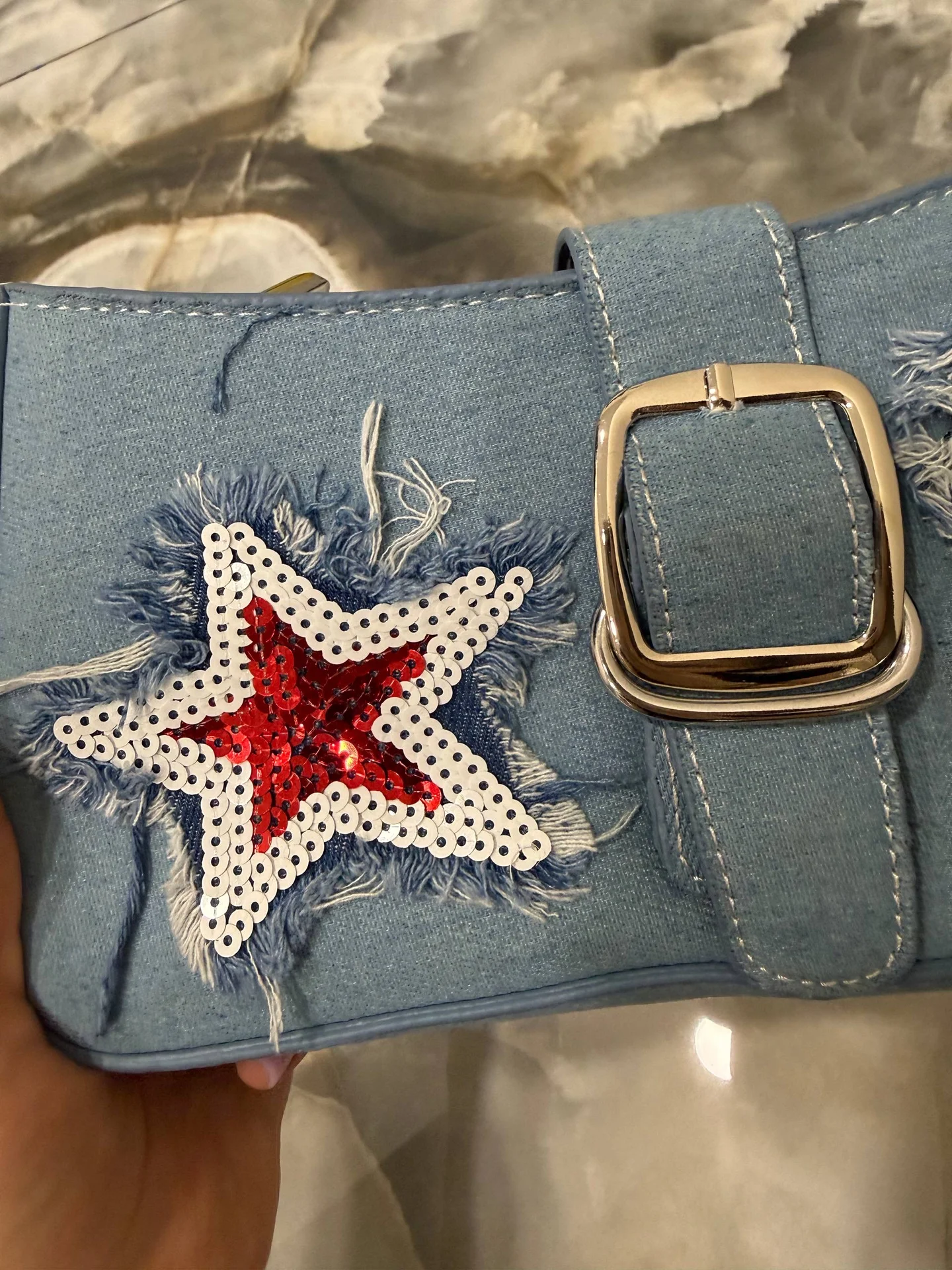 Сумка denim женская джинсовая - миниатюра 3