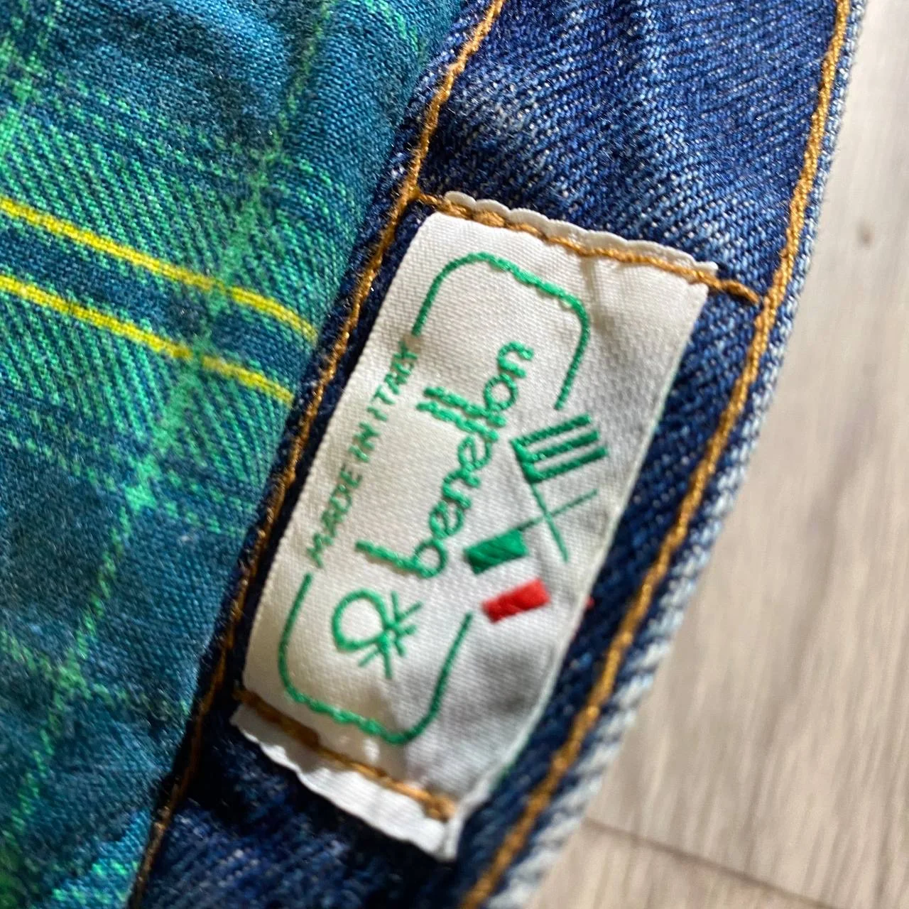 Винтажная куртка Benetton - миниатюра 4