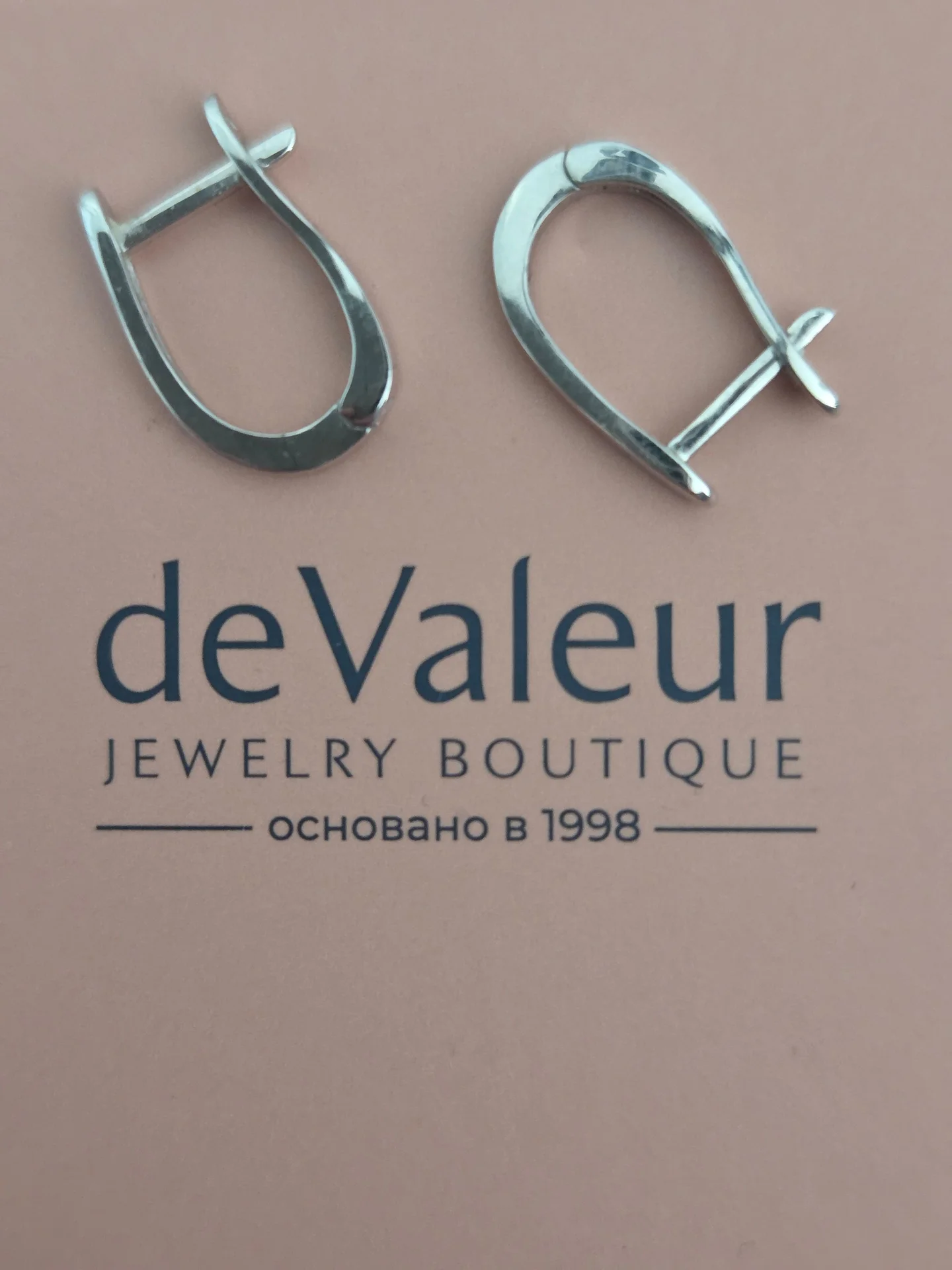 Серьги , белое золото. deValeur - миниатюра 4