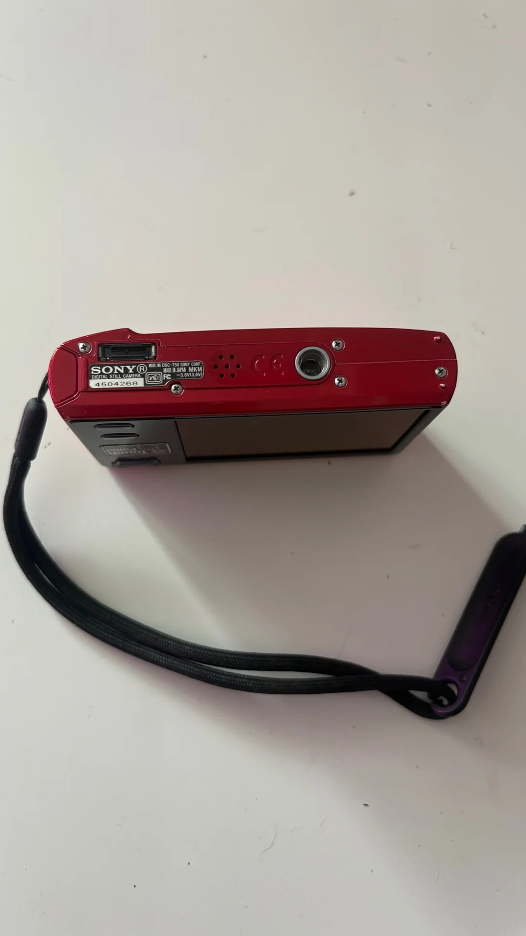 Sony cyber shot 7.2 mega pixels dsc-T50 - миниатюра 5