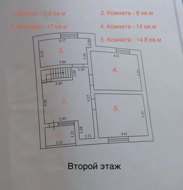 3 эт. Дом 20 соток г.Краснодар Васюринская Динской - миниатюра 15
