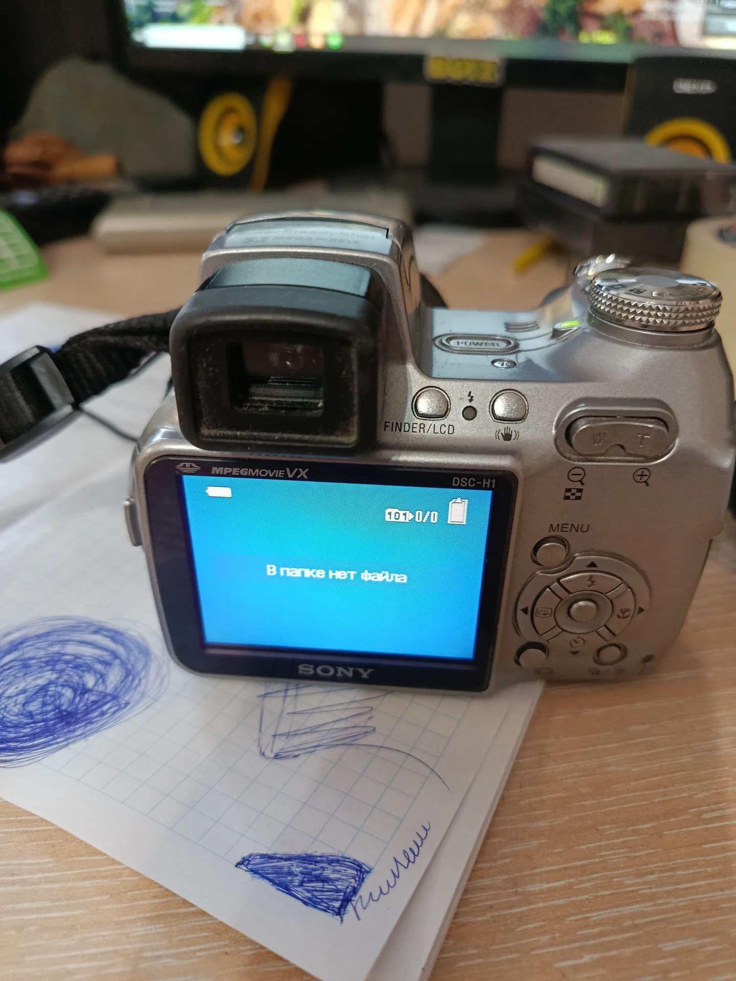 Фотоаппарат Sony DSC-h1 - миниатюра 3
