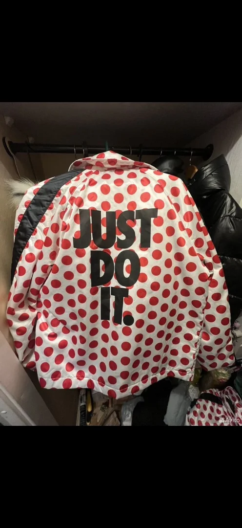 Куртка nike JDI Synthetic-fill polka Dot - изображение 1