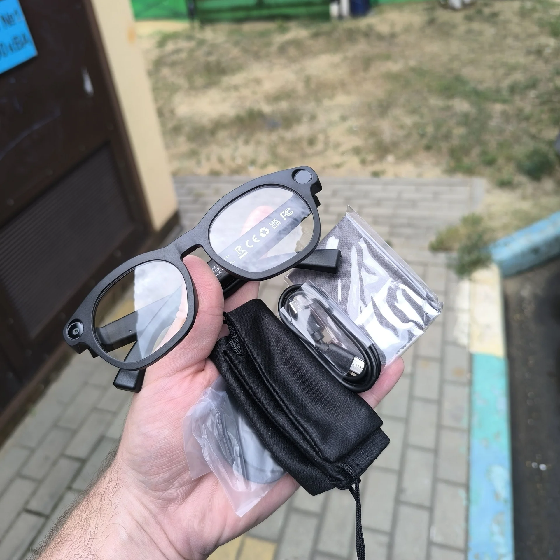 Умные очки с камерой как ray ban,смарт очки - миниатюра 8