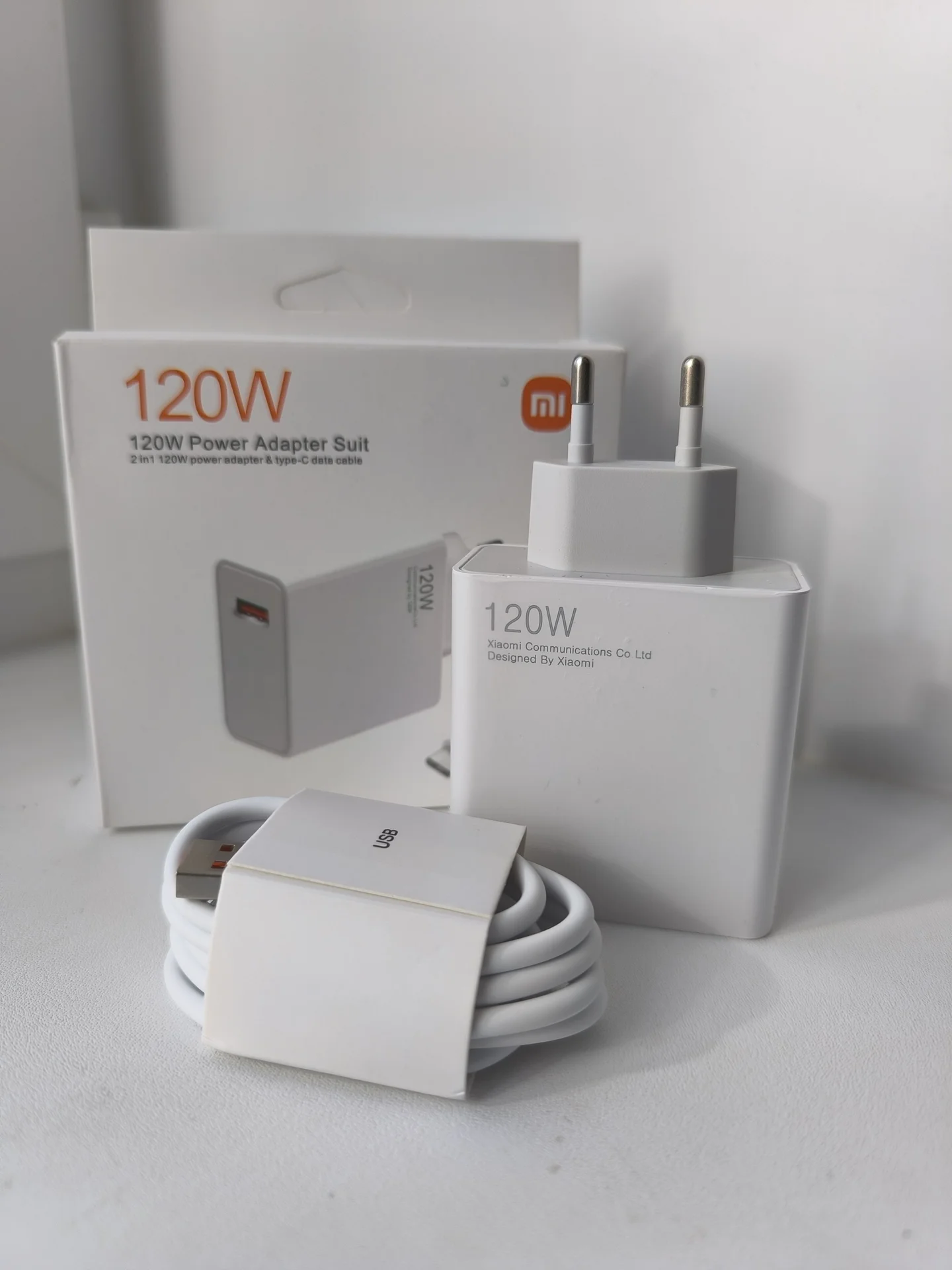 Зарядник,зарядное для телефона быстрая 120W Xiaomi - миниатюра 2