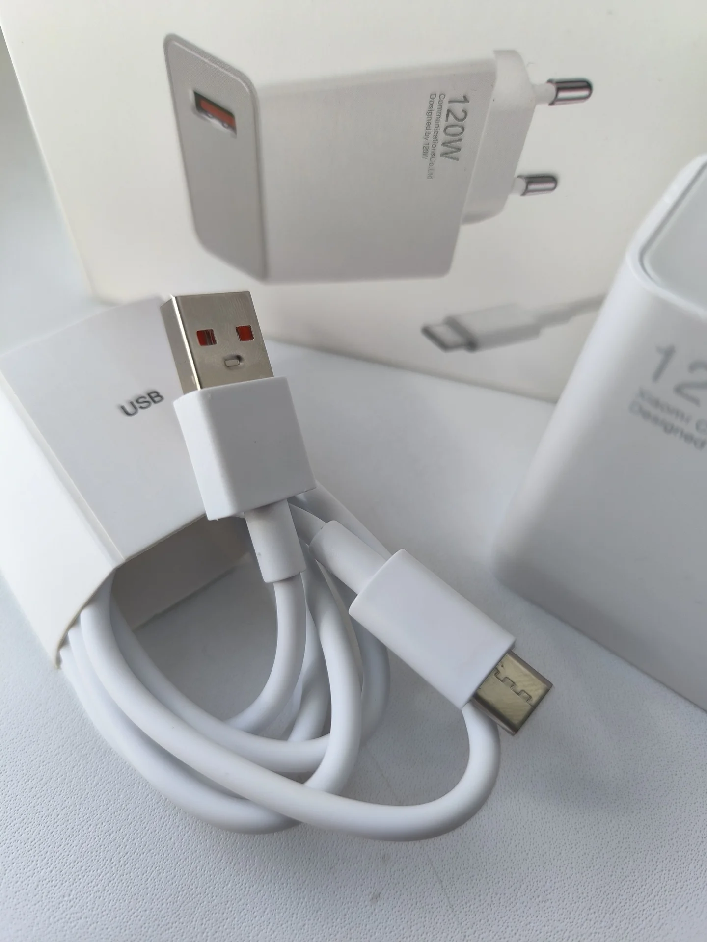 Зарядник,зарядное для телефона быстрая 120W Xiaomi - миниатюра 4