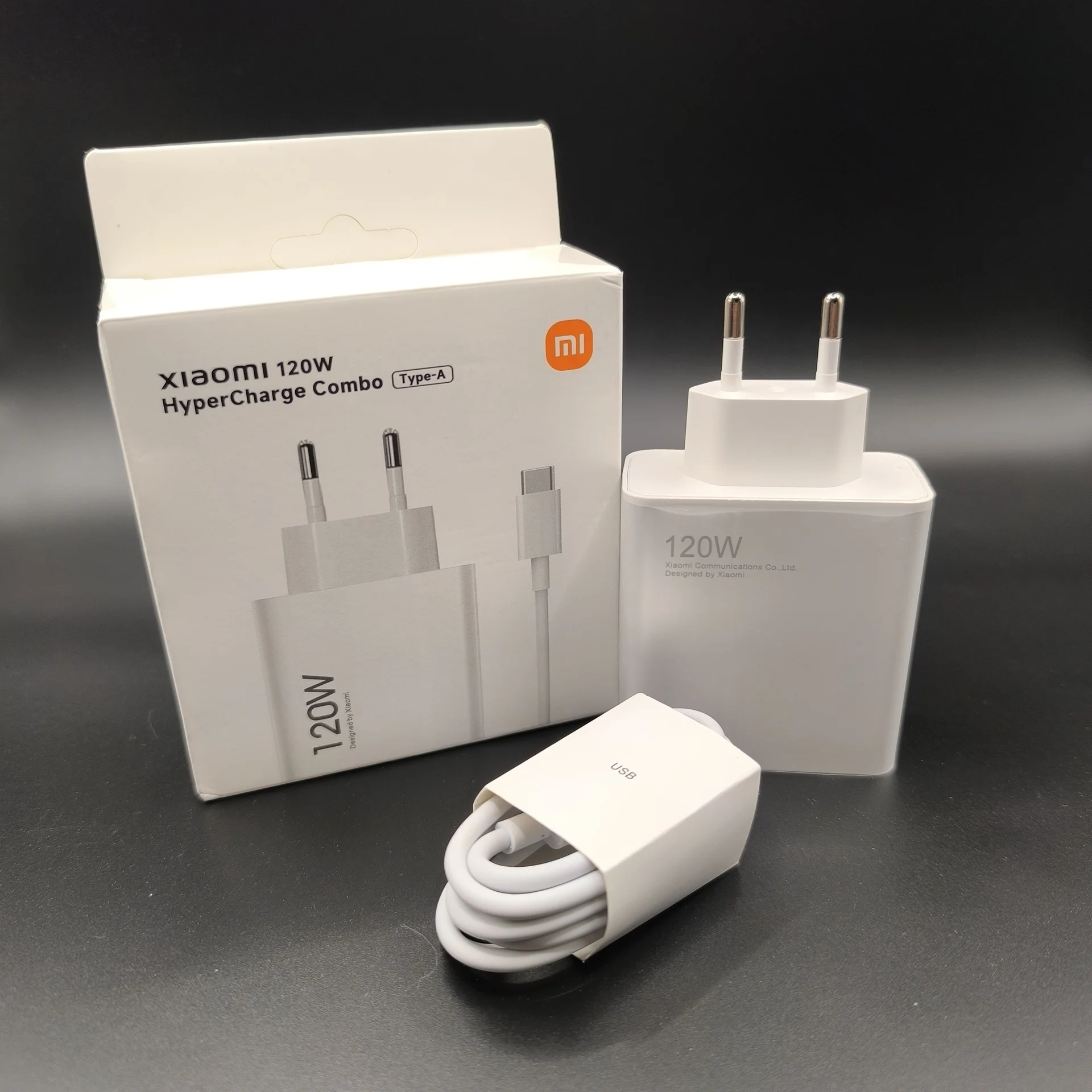 Быстрая зарядка Xiaomi Hyper Charge 120W+кабель - миниатюра 2