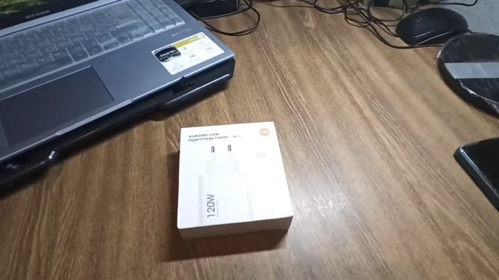 Быстрая зарядка Xiaomi Hyper Charge 120W+кабель - видео 7
